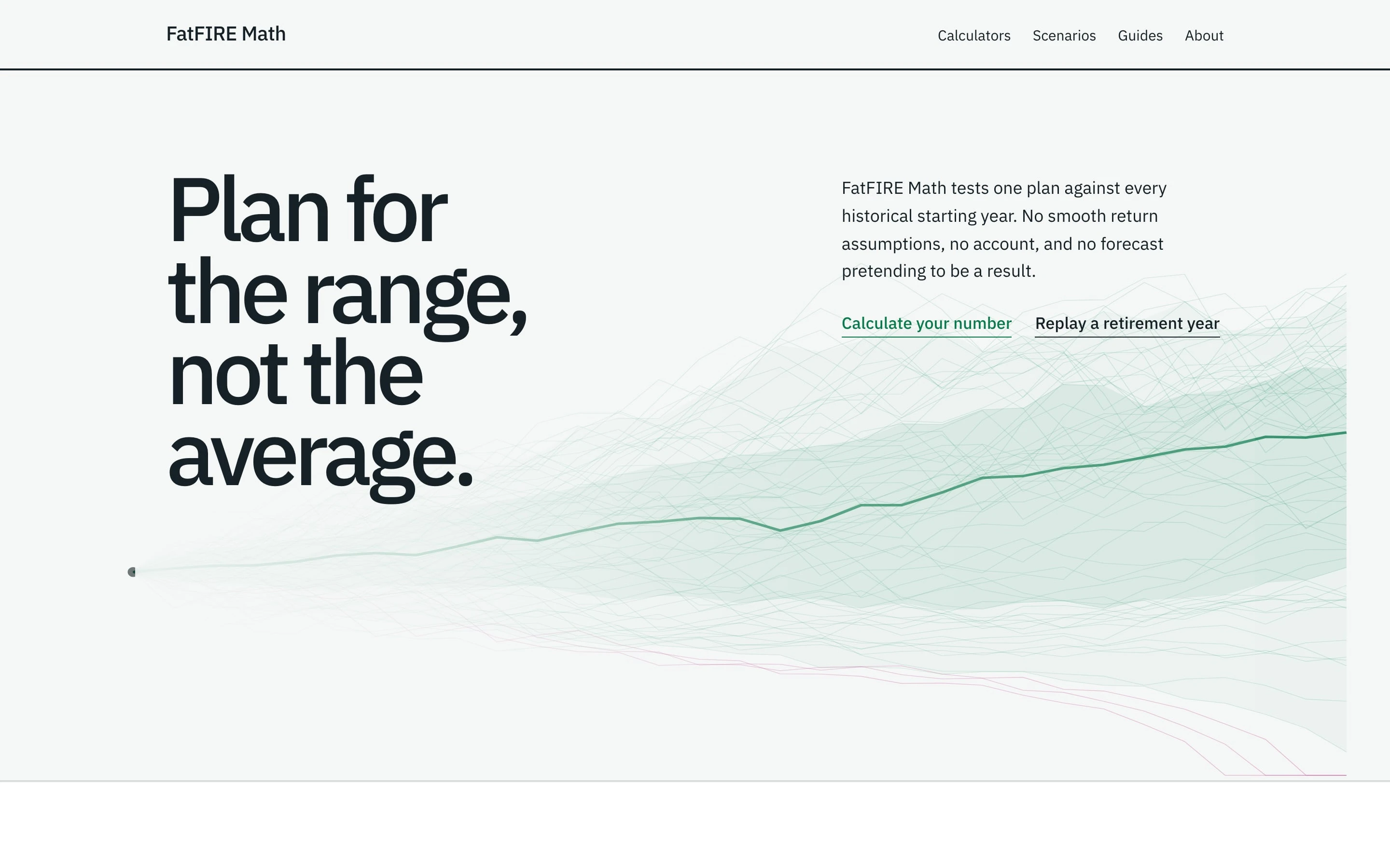 The home page: Plan for the range, not the average